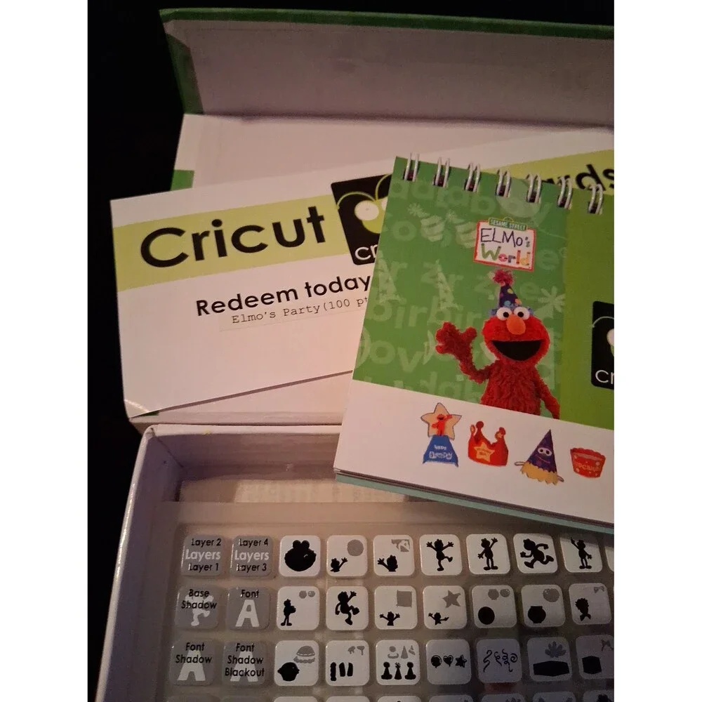 Cricut Activity Cartridge Elmos Party 2009 Edition